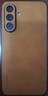 mlnew三星Galaxy A56鏡頭全包手機殼三星A56保護殼SM-A5660 5G小羊皮手機套防摔保護套防滑 【琥珀棕】配全屏全透明高清鋼化膜 曬單實(shí)拍圖
