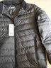 波司登（BOSIDENG）26春季輕薄羽絨服防風(fēng)鎖溫男輕暖鵝絨短款外套B260135051 黑色8056 M 175/96A 體重約130-140斤 曬單實(shí)拍圖