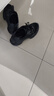 哈森（Harson）男鞋春季休閑運動(dòng)鞋通勤厚底增高休閑鞋透氣健步鞋 黑色網(wǎng)面 42 曬單實(shí)拍圖