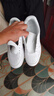 京甄良工男鞋女鞋板鞋休閑鞋經(jīng)典小白鞋通勤百搭增高純白男女同款小白鞋 曬單實(shí)拍圖