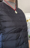 優(yōu)衣庫男裝女裝高級輕型羽絨便攜式背心休閑排骨羽絨馬甲472799 69 藏青色 S 曬單實(shí)拍圖