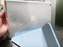 歐萊微光新款ipadpro四角防撞雙面夾適用Air6/7保護套折疊iPad11保護套por1寸殼磁吸蘋(píng)果10代輕薄防彎mini 藍色 iPad Air4/5/6/7(11寸） 曬單實(shí)拍圖