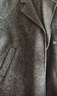 百圖（betu）女裝冬季新款毛呢外套翻領(lǐng)高級感羊毛100%毛呢大衣2512T04 深灰 XS 曬單實(shí)拍圖