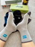 JEEP襪子男春夏【100%純棉+10A抗菌】防臭全棉男襪運動(dòng)耐磨中筒休閑襪 曬單實(shí)拍圖