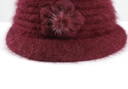 恒源祥帽子女士冬季保暖中老年人圍巾加絨奶奶時(shí)尚兔毛毛線(xiàn)帽生日禮物 曬單實(shí)拍圖