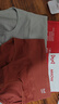 貓人（MiiOW）內褲女士純棉高腰收腹提臀10A抗菌襠全棉女生大碼包臀三角短褲女 深灰 磚紅 淺灰 膚色 升級10A抑菌襠 4條 M 【適合體重90-110斤】 曬單實(shí)拍圖