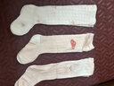 貝因美（Beingmate）嬰兒長(cháng)筒襪新生兒襪子春季寶寶過(guò)膝襪男女童透氣無(wú)骨兒童高筒襪子 曬單實(shí)拍圖