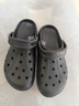 卡駱馳（CROCS）貝雅云彩女士洞洞鞋休閑鞋|208186 黑色-001    37 /38(240mm)   曬單實(shí)拍圖