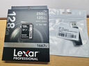 雷克沙（Lexar）SD卡V60SD卡相機內存卡高速大卡 UHS-II索尼佳能富存儲卡 V60讀速250MB/s 128GB 曬單實(shí)拍圖