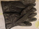 啄木鳥(niǎo)羊皮手套男冬季加絨保暖騎行開(kāi)車(chē)滑雪防寒防風(fēng)真皮手套送男友父親 曬單實(shí)拍圖