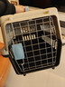 萌嘟星寵 寵物航空箱貓咪空運包貓籠貓包狗狗托運便攜車(chē)載貓箱子 灰色大號【48*32*30cm】 航空箱 曬單實(shí)拍圖