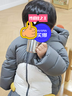 巴拉巴拉童裝兒童羽絨服男女童外套冬裝2025新款嬰兒衣服保暖加厚泡芙羽絨 曬單實(shí)拍圖