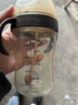 世喜奶瓶9個(gè)月以上大寶寶ppsu仿母乳奶嘴300ml帶重力球手柄 曬單實(shí)拍圖