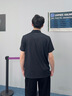 Rapido【新品】RAPIDO睿必度26年春男士ONLINE時(shí)尚運動(dòng)短袖POLO衫靂霹道 黑色 XL 180/96A 曬單實(shí)拍圖