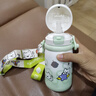 babycare西高地保溫杯學(xué)飲兒童寶寶學(xué)生上學(xué)水壺吸管直飲杯外出6月+-大綠 曬單實(shí)拍圖