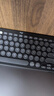 羅技（Logitech）PEBBLE 2 COMBO無(wú)線(xiàn)鍵鼠套裝 似K380+PEBBLE藍牙套裝 藍牙辦公75配列鍵盤(pán)靜音鼠標鵝卵石Mac ipad 2.4G+藍牙無(wú)線(xiàn)套裝【夜幕黑】 曬單實(shí)拍圖