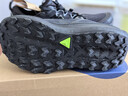 亞瑟士ASICS越野跑步鞋男鞋抓地耐磨運動(dòng)鞋透氣跑鞋 Trabuco Max 4 黑色/黑色 42.5 曬單實(shí)拍圖