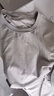 蕉下（beneunder）短袖T恤男士棉感寬松休閑透氣耐洗夏季男裝CT006淺咖灰XL 曬單實(shí)拍圖