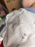 貝瑞加（Babyprints）嬰兒半背衣2件裝長(cháng)袖純棉寶寶上衣護肚和尚服家居內衣 白熊綠點(diǎn)52 曬單實(shí)拍圖
