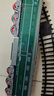 奧樂(lè )仿真火車(chē)模型電動(dòng)軌道玩具套裝東風(fēng)4B經(jīng)典綠皮復古西瓜兒童節禮物 綠色車(chē)頭+2綠車(chē)廂+軌道 普通電池套裝 曬單實(shí)拍圖