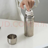 樂(lè )扣樂(lè )扣（LOCK&LOCK）保溫杯內外純鈦杯高檔商務(wù)水杯男女士純鈦茶杯子戶(hù)外/野餐/露營(yíng) 按壓款 360ml 曬單實(shí)拍圖