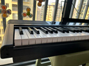 美得理（MEDELI）電鋼琴SP-C120重錘88鍵配重便攜重錘電子鋼琴 黑色琴頭+黑腳架 曬單實(shí)拍圖