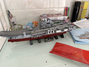 奇妙（keeppley）山東艦航空母艦 軍事積木模型 拼裝玩具 擺件男孩生日禮物 曬單實(shí)拍圖