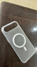 Snowkids適用iPhone Air磁吸手機殼 17超薄磨砂半透明防滑防摔防指紋 全包大孔 軟殼時(shí)尚簡(jiǎn)約保護殼套 透白 曬單實(shí)拍圖