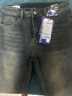 馬克華菲新款復古街頭風(fēng)潮流時(shí)尚春季男士牛仔褲時(shí)尚舒適耐穿微彈長(cháng)褲子男 曬單實(shí)拍圖