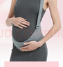 COOKSS托腹帶孕婦專(zhuān)用懷孕晚期腰托隱形孕婦肚子拖腹部帶背帶護腰四季用 灰色M碼-【適合體重90-145斤】 曬單實(shí)拍圖