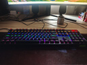 雷柏（Rapoo） V500PRO升級款 104鍵有線(xiàn)背光機械鍵盤(pán) 游戲電競筆記本電腦辦公吃雞全鍵無(wú)沖可編程鍵盤(pán) 黑軸 曬單實(shí)拍圖