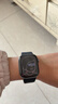 Apple/蘋(píng)果 Watch S11 智能手表GPS款42毫米深空灰色鋁金屬表殼黑色運動(dòng)型表帶S/M MEUG4CH/B 曬單實(shí)拍圖