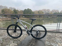 喜德盛山地自行車(chē)英雄280/英雄300鋁合金車(chē)架27速變速鎖死前叉27.5輪徑 英雄280水泥灰17.5寸(身高175-190） 曬單實(shí)拍圖