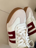百麗（Belle）跑道家族小輕甘阿甘鞋2026春新商場(chǎng)款薄底休閑鞋F1A1DAM6預售 米色/紅色 37 曬單實(shí)拍圖