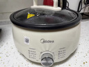 美的（Midea）電火鍋電煮鍋分體式可拆洗家用多功能鍋4.5L大容量火鍋專(zhuān)用鍋不粘鍋MC-HGE3026 曬單實(shí)拍圖