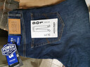 杰克·瓊斯（JACK&JONES）26年春夏季牛仔褲男裝901修身彈力潮流水洗牛仔休閑褲子品牌男褲 E42中牛仔藍 第一批 36 185 W36/L32 曬單實(shí)拍圖