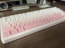 邁從（MCHOSE）G87 V2旋鈕無(wú)線(xiàn)機械鍵盤(pán)電競游戲客制化有線(xiàn)/藍牙三模87鍵配列g(shù)asket結構全鍵熱插拔筆記本辦公 G87 V2 霧桃漸變 快金軸 曬單實(shí)拍圖
