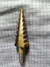 研然 多功能階梯寶塔鉆頭開(kāi)孔器打孔直槽4-20mm(HSS4241) 曬單實(shí)拍圖