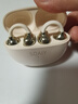 索愛(ài)（soaiy）GK55 藍牙耳機耳夾式開(kāi)放式真無(wú)線(xiàn)不入耳運動(dòng)跑步降噪耳夾式適用華為榮耀小米 金紗白 曬單實(shí)拍圖