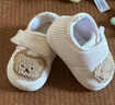 莫爾兔 柔抱鞋嬰童春秋季新款男寶步前鞋女寶布鞋軟底鞋0-1歲卡通鞋學(xué)步 曬單實(shí)拍圖