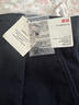 優(yōu)衣庫合作款/男裝女裝廓形長(cháng)褲/休閑褲褲子484875 69 藏青色 L 曬單實(shí)拍圖
