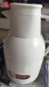 壹滴水（edish）家用保溫壺玻璃紅膽熱水瓶大容量開(kāi)水壺暖水壺按壓式保溫瓶 時(shí)尚白（智能顯示）2L 曬單實(shí)拍圖