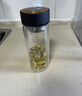 富光男女士雙層玻璃杯 高硼硅玻璃304茶隔水杯子 帶茶隔泡茶杯320ml 曬單實(shí)拍圖