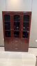 信京(XINJING)E0油漆貼皮書(shū)柜文件柜木質(zhì)書(shū)柜班臺配套書(shū)柜 加深三門(mén) 曬單實(shí)拍圖
