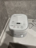 東芝（TOSHIBA）白珍珠發(fā)芽米電飯煲3L 3-4人IH立體大火力 2mm備長(cháng)炭?jì)饶?家用智能電飯煲 RC-10HUC(W) 曬單實(shí)拍圖