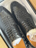 歐洛爾泰國鱷魚(yú)皮皮鞋男士真皮商務(wù)休閑鞋子高檔系帶正裝皮鞋 曬單實(shí)拍圖