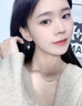 兩世歡S999純銀耳環(huán)女士氣質(zhì)高級感耳墜2026新款生日情人節禮物 S999足銀白鉆單只（建議買(mǎi)一對裝） 曬單實(shí)拍圖