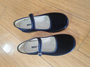 同源和老北京布鞋女春夏新款正品酒店防滑軟底平絨工作鞋舒適舞蹈媽媽鞋 黑色 -標準尺碼 37 曬單實(shí)拍圖
