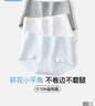 SecretWorld內褲女純棉100%全棉襠抗菌加長(cháng)襠女士無(wú)痕女式小四角褲短褲 曬單實(shí)拍圖