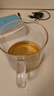 高硼硅玻璃水杯家用食品級耐高溫杯子牛奶杯咖啡刻度杯帶蓋辦公室 高硼硅刻度水杯1個(gè)帶蓋帶勺 550ml 曬單實(shí)拍圖